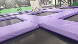 Trampolín de Tamaño Personalizado, Castillo Inflable, Equipo para Parques de Diversiones, Alta Elasticidad, para Adultos y Niños, <span class=keywords><strong>Parque</strong></span> de Saltos Popular - Product Image 4