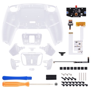 ชุดอุปกรณ์รีแมพ EXtremeRate Clear Plastic Remappable RISE4 V3 สำหรับคอนโทรลเลอร์ PS5 รุ่น BDM-030/040/050 - Product Image 2