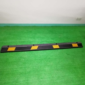 2 Mét Chiều Dài Cao Su Chặn Bánh Xe Ô Tô Chocks Dấu Hiệu An Toàn Đỗ Xe - Product Image 4