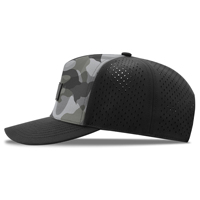 Gorra de Camionero Ligera de Secado Rápido con Cierre a Presión, Diseño Retro de Camuflaje para Caza y Actividades al Aire Libre