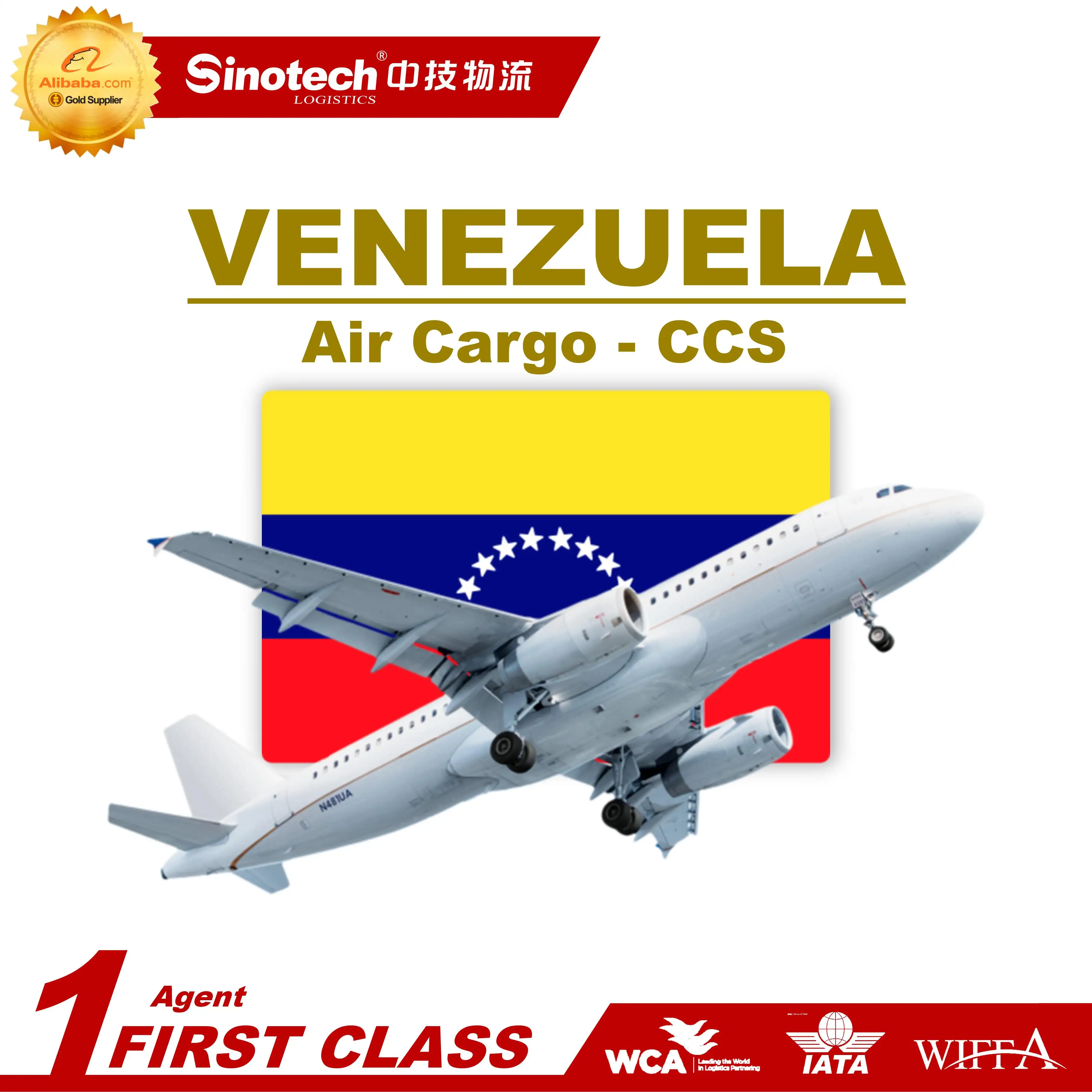 Sinotch Logistic Air Freight Forwarding Transporte Carga Aerea De China a Venezuela
