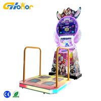 Machine de jeu d'arcade interactive pas chère pour enfants, simulateur de danse à monnayeur pour parc d'attractions, jeu de danse à flèches pour enfants