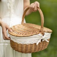 Panier Pique Nique Pour Six Personnes Carre Sac A Dos Deux Jouets De Voyage Ensemble Panier Enfants Etanche Isole Cadeaux