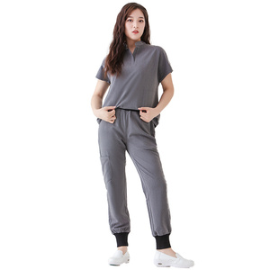 Uniformes Quirúrgicos para Mujer, Conjunto de Uniforme Médico, Ropa de Trabajo para Enfermeras y Salones de Belleza, Uniformes Clínicos, Pantalones <span class=keywords><strong>Jogger</strong></span> - Product Image 4