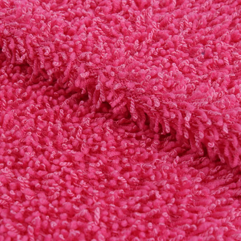 Microfiber Polyester Brocade Strong Water Absorption Twisting Mop Car Wash Cloth Braid Twisting Cloth Cleaning Rag Fabric