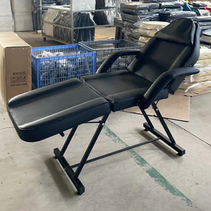 Fauteuil de tatouage et table de massage en cuir PU au design moderne pour salon de beauté, idéal pour la vente en gros en SPA - Product Image 5