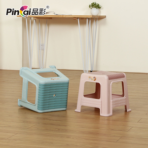 Elegante Multi-especificación Durable colorido mate Plaza apilable <span class=keywords><strong>taburete</strong></span> <span class=keywords><strong>de</strong></span> plástico - Product Image 4