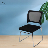 Vente en gros de chaises de bureau ergonomiques modernes en matière plastique pour la formation des clients et les réunions