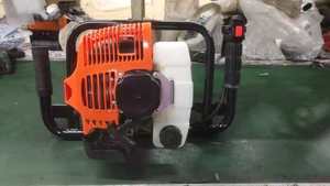 Taladro perforador de tierra <span class=keywords><strong>industrial</strong></span> a gasolina de 2 tiempos y 52 cc o taladro perforador de tierra metálico tipo 48 con brocas de 150 mm, 200 mm y 300 mm - Product Image 4