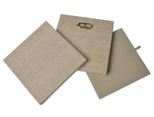 Caja de almacenamiento de cubos plegable de tela ecológica, organizador de contenedores para ropa, Green Living Essential - Product Image 6