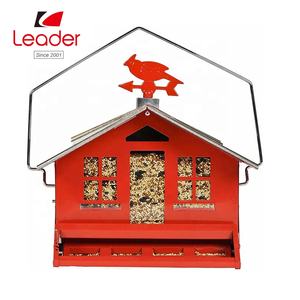 Tubo alimentatore per uccelli in metallo a 6 porte da 16 pollici - Product Image 6