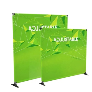 Expositor Publicitario Portátil Único y Fácil de Transportar, Precio Competitivo, Fondo de Exhibición Telescópico de Pared Económico - Product Image 1