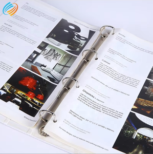 Custom Printed Logo 3 <strong>Ring</strong> Binder Document File <strong>Folder</strong> A5 4 <strong>Ring</strong> Binders Printing - Product Image 3