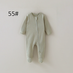 Mamelucos Personalizados de Manga Larga para Bebé, Pijamas con Cierre para Bebé, Mamelucos para Recién <span class=keywords><strong>Nacido</strong></span> - Product Image 3