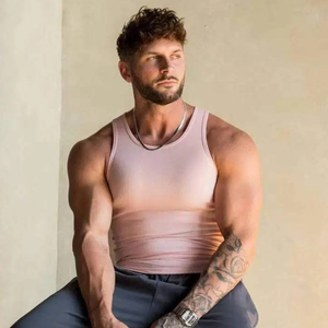 Chaleco Deportivo de Verano Personalizado, Tejido Transpirable, Cuello en V, Compresión, Sin Mangas, para Hombre - Product Image 5