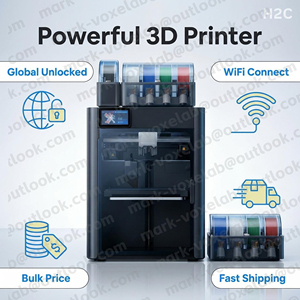 EU/UK Bambo Lab 3D Rubber Printer H2C H2S H2D P1S P2S A1 Flagship Desktop FDM 3D Printer for Professional Multi-material & Multi - Product Image 6