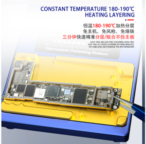 Plateforme de préchauffage anti-explosion MECHANIC IX5 10-en-1 pour <span class=keywords><strong>carte</strong></span> <span class=keywords><strong>mère</strong></span>, table de soudage et déchauffage pour <span class=keywords><strong>iPhone</strong></span> X-<span class=keywords><strong>12</strong></span> PRO MAX - Product Image 3