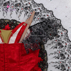 Tutú <span class=keywords><strong>de</strong></span> Tul Rígido Blanco con Corpiño Rojo Personalizado para Adultos B26654, Tutú <span class=keywords><strong>de</strong></span> Danza Profesional <span class=keywords><strong>de</strong></span> <span class=keywords><strong>Cascanueces</strong></span>, Tutú <span class=keywords><strong>de</strong></span> <span class=keywords><strong>Hada</strong></span> Azucarada Paquita - Product Image 6