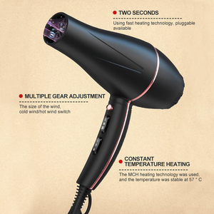 Avec la meilleure <span class=keywords><strong>marque</strong></span> Sèche-<span class=keywords><strong>cheveux</strong></span> <span class=keywords><strong>professionnel</strong></span> pour salon <span class=keywords><strong>de</strong></span> coiffure Nouvelle tendance Sèche-<span class=keywords><strong>cheveux</strong></span> sans balais à grande vitesse Pratique et rapide à utiliser - Product Image 6