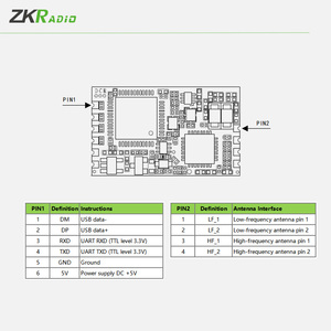 Mô-đun Đầu đọc RFID 125Khz TTL cho nhúng trong sản phẩm - Product Image 6