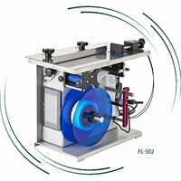 Machine d'étiquetage semi-automatique pour boîtes de vin en plastique de 1l Yuezhou Zorany avec impression de date par gaufrage