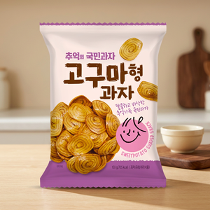 [ELA ESCOGIDA DE MAMÁ] Bocadillo Coreano con Forma de Camote, Rebanadas Artesanales Semi-Suaves con Sabor Dulce, Hecho en Corea, Bolsa de 150g - Product Image 2