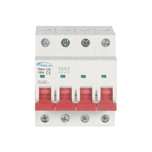 Desconectores de Corriente Alterna de Bajo Voltaje Timelec TMH1-125 4P, Interruptores Aisladores, Venta al Por Mayor OEM/ODM - Product Image 2