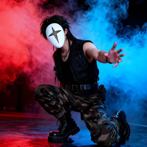 Masque d'émotion en résine synthétique imprimé en 3D, masque facial complet pour adulte, accessoires de script, accessoires de fête, personnalisation - Product Image 2