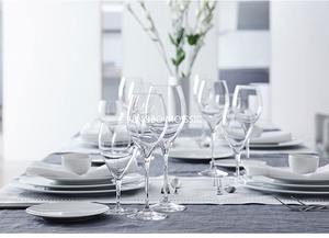 Verres à vin à pied transparents en cristal, style européen, pour dîners formels, mariages et décorations de fête - Product Image 6