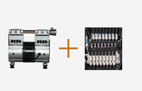 Ligne de production haute vitesse 8 têtes SMT, machine de placement de composants PCB, machine d'assemblage automatique SMT pour ampoules LED