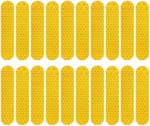 20 <span class=keywords><strong>pegatinas</strong></span> <span class=keywords><strong>reflectantes</strong></span> de noche autoadhesivas para <span class=keywords><strong>patinete</strong></span> eléctrico, tira de advertencia impermeable, <span class=keywords><strong>patinete</strong></span> de PVC - Product Image 1