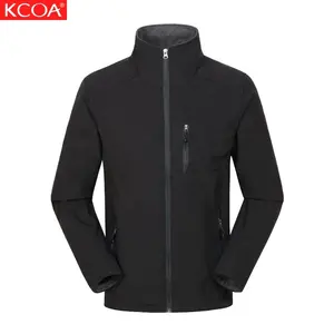 OEM özelleştirilmiş tasarım ince serin rüzgarlık naylon Softshell ceketler spor Softshell ceketler erkek sonbahar ceket