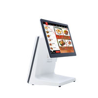 Terminal de paiement tactile tout-en-un RK3568 8+128G pour tablette PC, système de caisse tactile double écran sous Windows 7 pour petites entreprises