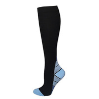 Chaussettes de compression professionnelles en nylon dégradé, antidérapantes, mi-mollet, pour le sport, la course à pied, le cyclisme, toutes saisons, pour jeunes, hommes et femmes