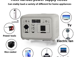 Portable High-Power Mobile Power Supply for Outdoor Activities <b>Backup</b> Self-Driving Tours Camping Household Storage <b>Battery</b> MPPT - Product Image 2