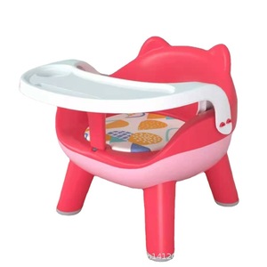 Portable Baby High Chair Plastic Apple Shaped With Tray For 6 Months Plus Infants - Product Image 5