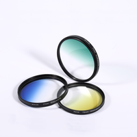 Équipement photographique MASSA Accessoires pour appareil photo numérique Filtre de couleur dégradé pour objectif d'appareil photo 77 mm