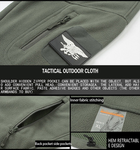 Veste Polaire tactique d'extérieur, veste Polaire d'hiver - Product Image 5