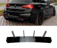 Diffuseur de pare-chocs arrière style MP pour BMW Série 1 F20 LCI M Sport 2015-2019, aileron de spoiler, séparateur, accessoires F20, style automobile