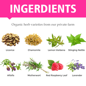 <strong>Postpartum</strong> Recover <strong>Tea</strong> Hormone Balance for Women After Pregnancy Chamomile <strong>Tea</strong> with Red <strong>Raspberry</strong> <strong>Leaf</strong> for Mood Support - Product Image 3