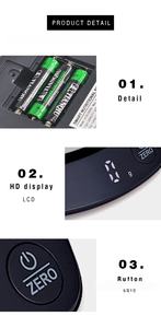 <span class=keywords><strong>Balance</strong></span> de cuisine électronique de haute qualité Veidt, Bluetooth, 5 kg, <span class=keywords><strong>balance</strong></span> à pâtisserie, <span class=keywords><strong>balance</strong></span> d'exportation transfrontalière - Product Image 2