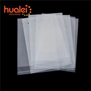 100 יח'\אריזה 15 ס "מ רוחב פלסטיק קטן מותאם אישית דבק שקוף עצמי דבק נייר אריזה שקית אריזה לבגדים - Product Image 1