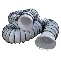 Tuyau flexible de ventilation d'air, tuyau en PVC ignifuge, conduit spiralé flexible pour l'air