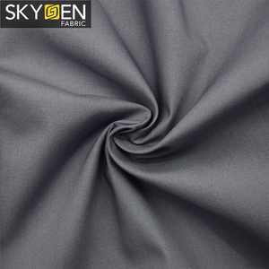 Skygen muestra gratis de color sólido de tejido liso de poliéster 65, 35 tela de algodón - Product Image 2