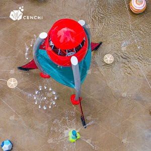 Équipement de jeu aquatique interactif pour enfants, type bac à eau, design fusée, pour parcs aquatiques et zones de jeux aquatiques - Product Image 5
