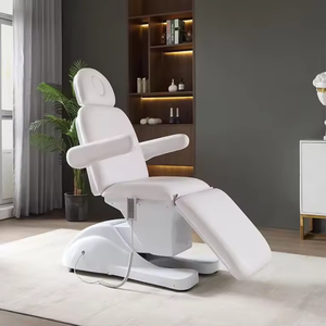 Electric Beauty Bed Ultralow Price 3 Motor Salon Furniture Extension Massage Table Spa Facial Lash Beauty Bed for Salon - Product Image 2