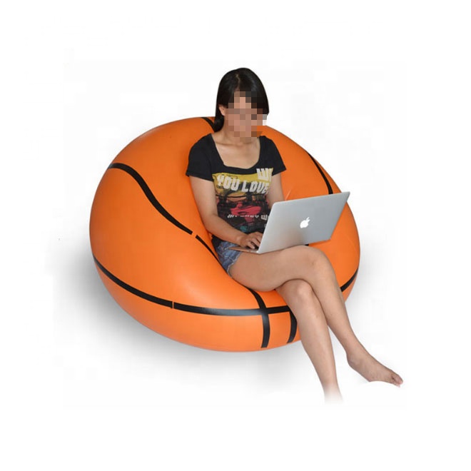 Водонепроницаемый надувной баскетбольный мешок, диван-стул