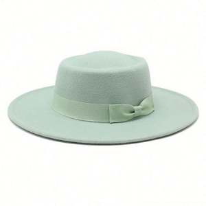 Chapeau Fedora à large bord pour adultes, élégant, pour femmes, printemps, automne, hiver, mode décontractée, idéal pour les fêtes et les activités de plein air - Grande Vente - Product Image 2