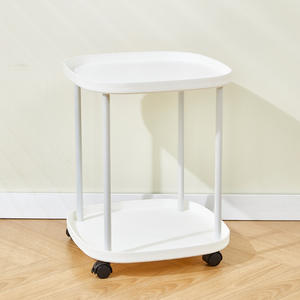 Petit support de rangement moderne minimaliste de style Ins Éclairage de chevet confortable Meubles de table de chevet simples Meubles de salon - Product Image 5