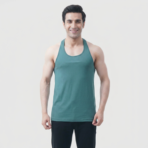 Camiseta sin Mangas para Hombre, Nueva Llegada, Color Sólido Personalizado, Secado Rápido, Camiseta sin Mangas para Hombre al por Mayor, Alta Calidad - Product Image 1